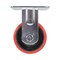 Vestil Polyurethane Rigid Caster 4 In. Diameter x 2 In. Width 792 Lb. Capacity Red/Black CST-VE-4X2PU-R - alternate 8